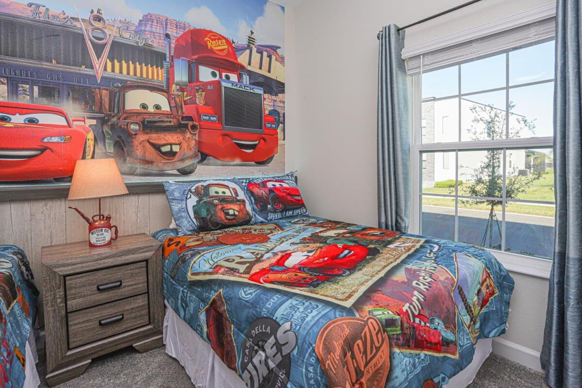 Wonderful 5 Bedroom W/ Pool Close To Disney 4801 Kissimmee Luaran gambar